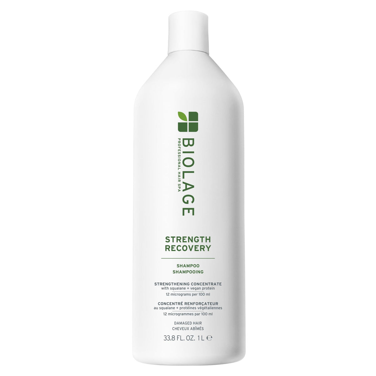 Biolage Strength Recovery Shampoo 33.8 oz front view