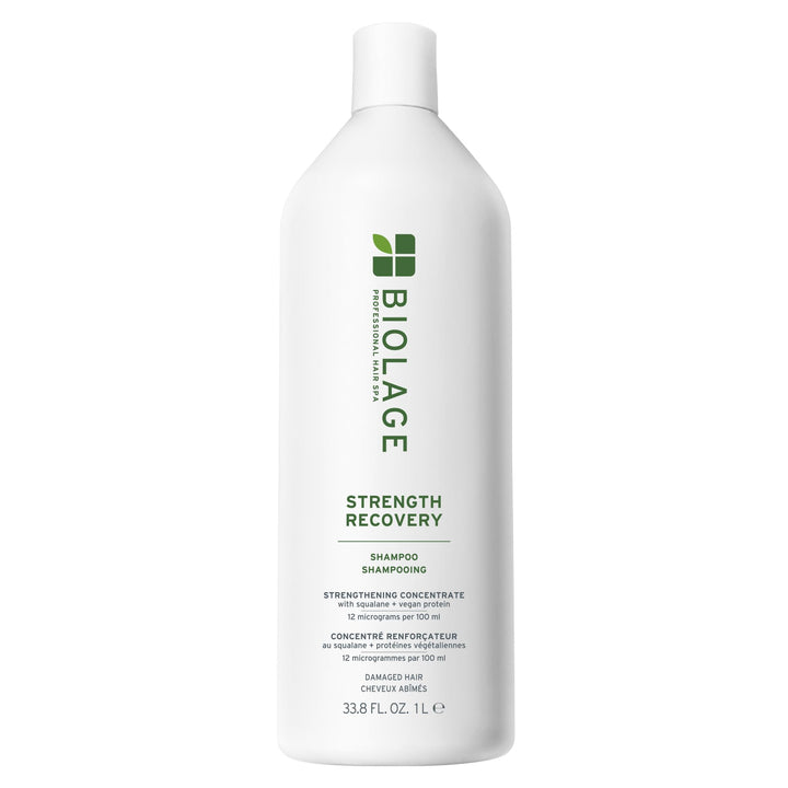 Biolage Strength Recovery Shampoo 33.8 oz front view