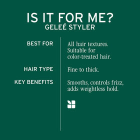 Biolage Styling Gelée 16.9 oz side view with texture