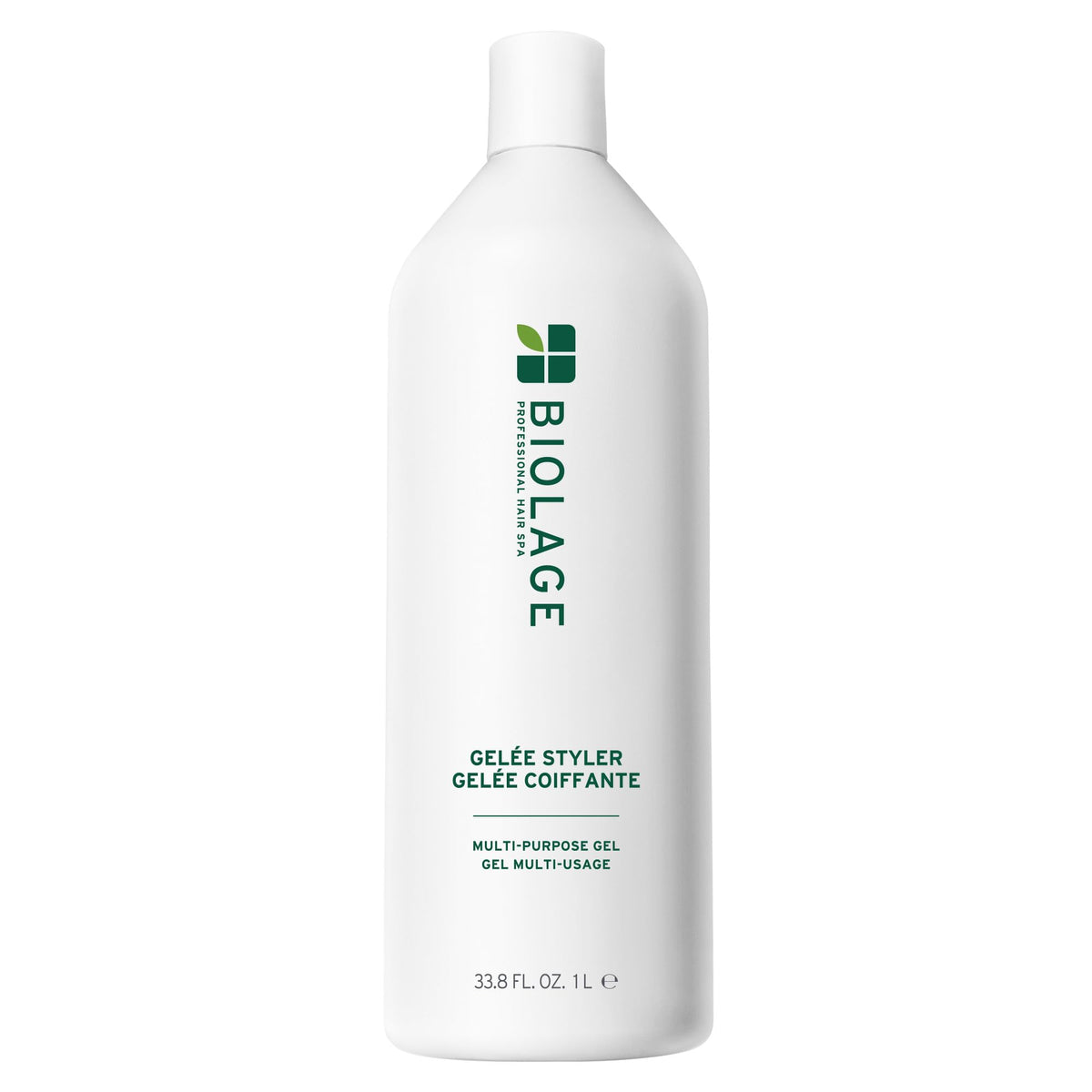 Biolage Styling Gelée 33.8 oz front view with sleek packaging
