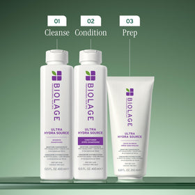 Biolage Ultra Hydra Source Shampoo label details
