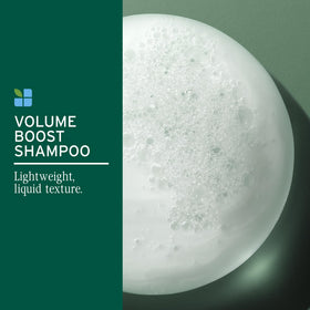 Biolage Volume support Shampoo on a vanity