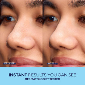 Bioré Blackhead Remover Strips demonstrating pore unclogging
