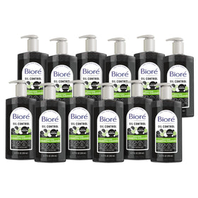 Bioré Deep Pore Charcoal Face Wash front view 6.77 oz