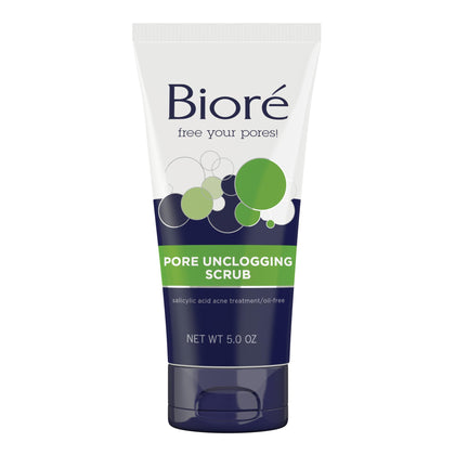 Bioré Pore Unclogging Scrub 5 Oz front view