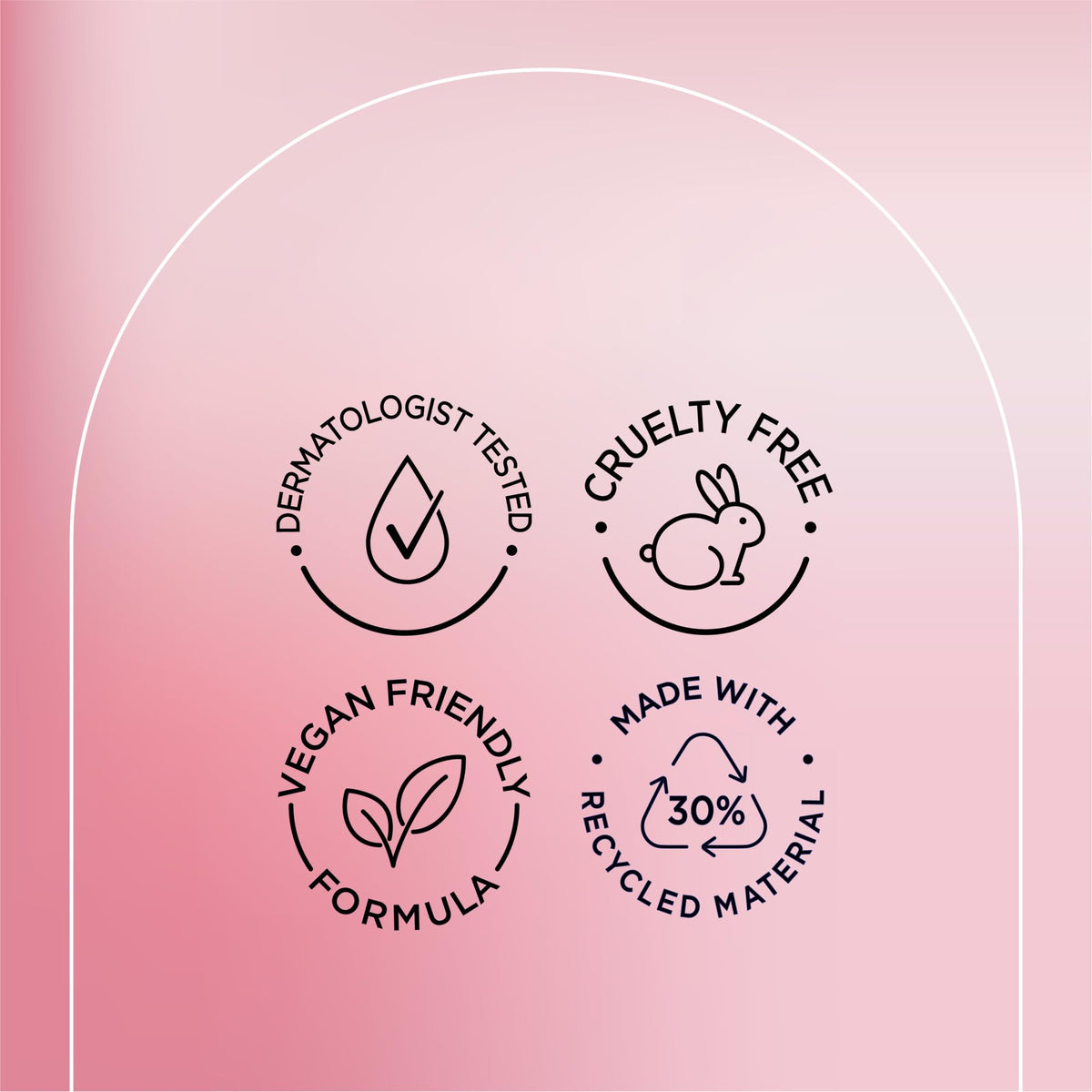 Bioré Rose Quartz + Charcoal Cleanser packaging with product details
