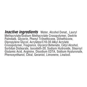 Bioré UV Aqua Rich Moisturizer SPF 30 ingredients list