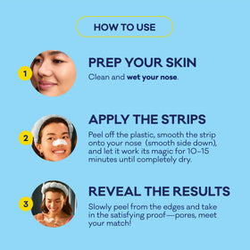 Bioré Witch Hazel Pore Strips close-up view
