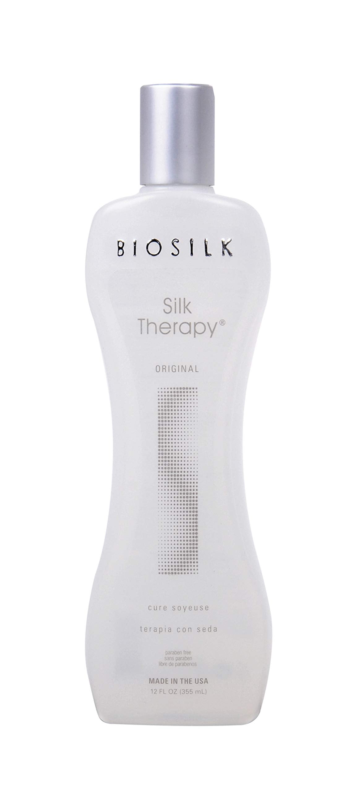 BioSilk Silk Therapy Original 12 Fl Oz bottle front view