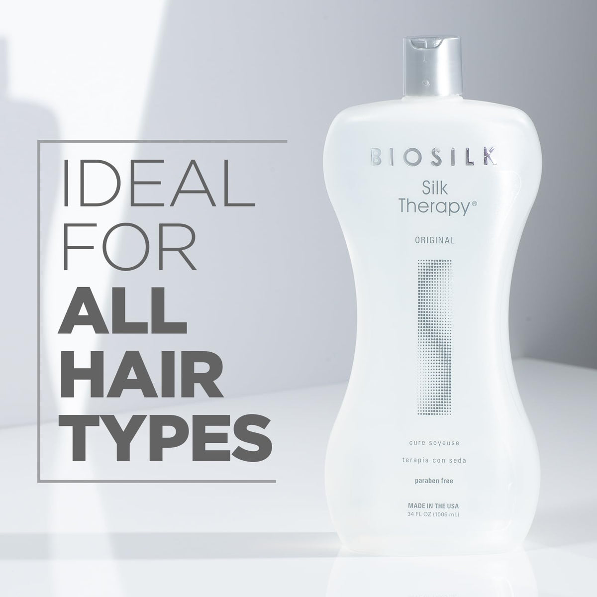 BioSilk Silk Therapy Original Leave-In 34 Oz packaging