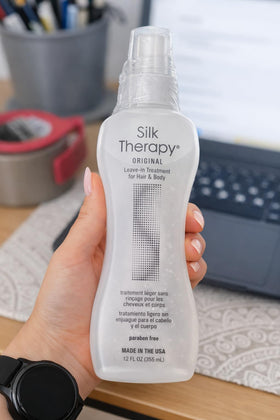 BioSilk Silk Therapy Serum 12 oz lifestyle scene