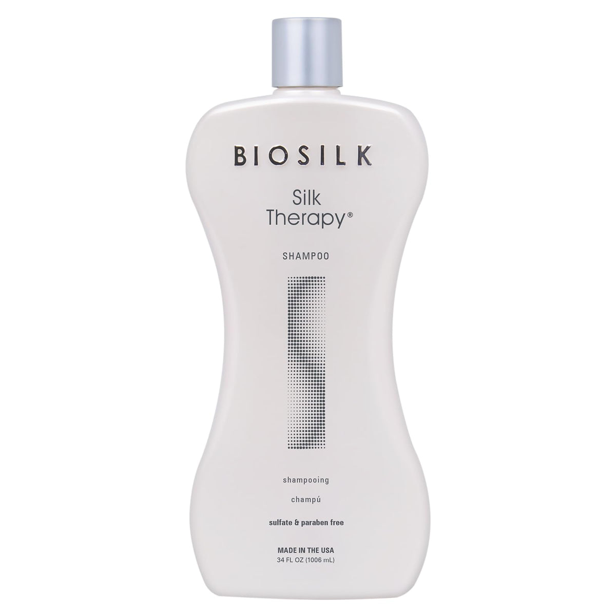 BioSilk Silk Therapy Shampoo 34 oz front view