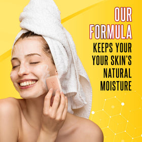 Biosulfur Acne Bar Soap in bathroom setting