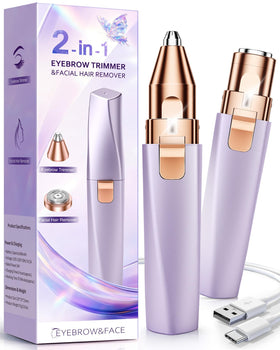 bissuuy Eyebrow Trimmer front view with sleek design