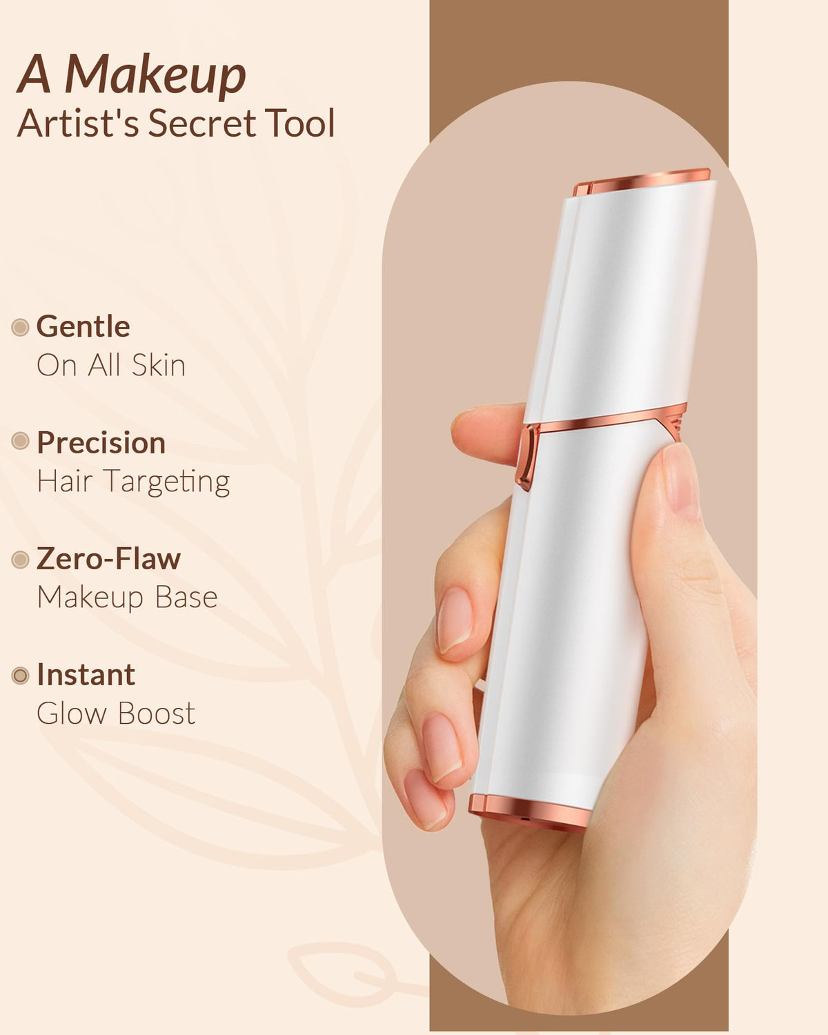 bissuuy Facial Hair Remover with user instructions
