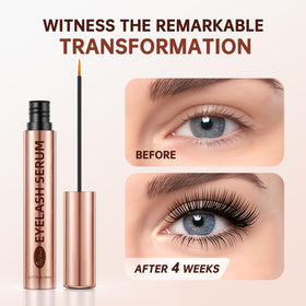 BIYSBER Eyelash Growth Serum application on eyelashes