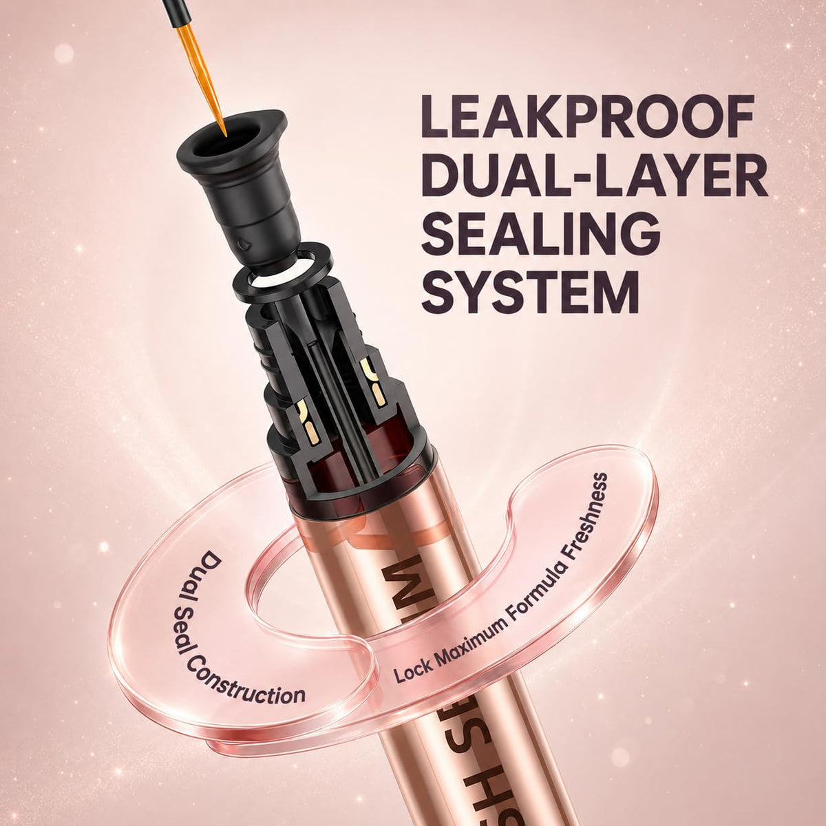 BIYSBER Eyelash Growth Serum side view showing bottle design