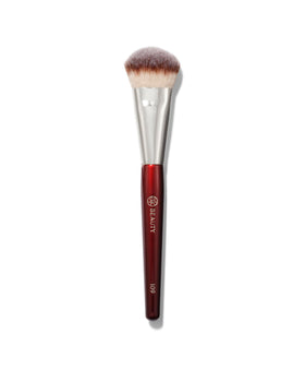 BK BEAUTY 109 Mini Contoured Foundation Brush front view