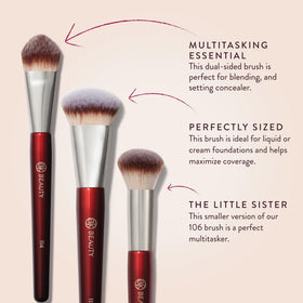 BK BEAUTY 114 Dual-Sided Concealer Brush detail