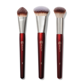 BK BEAUTY Core Complexion Trio Makeup Brush Set front view