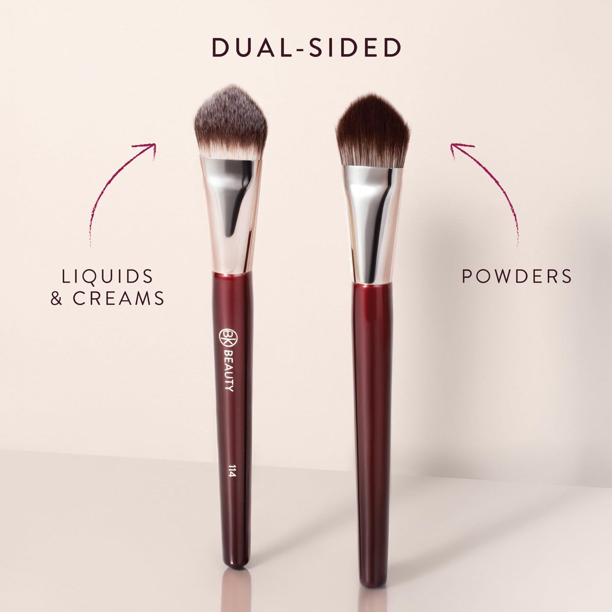 BK BEAUTY Core Complexion Trio Makeup Brush Set packaging