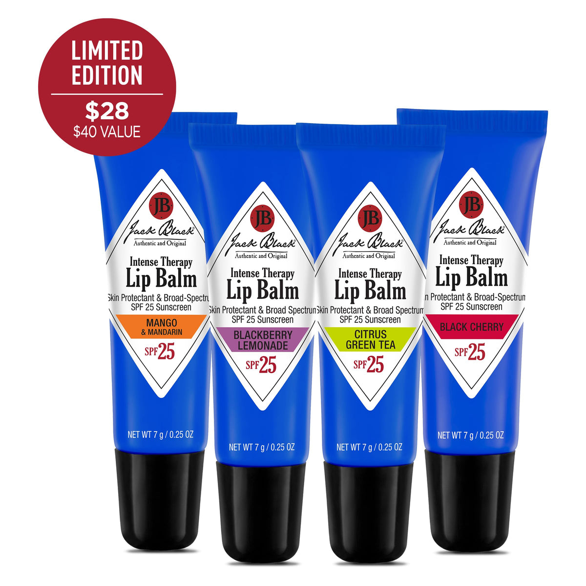 Black Cherry lip balm from Jack Black Summer Splash