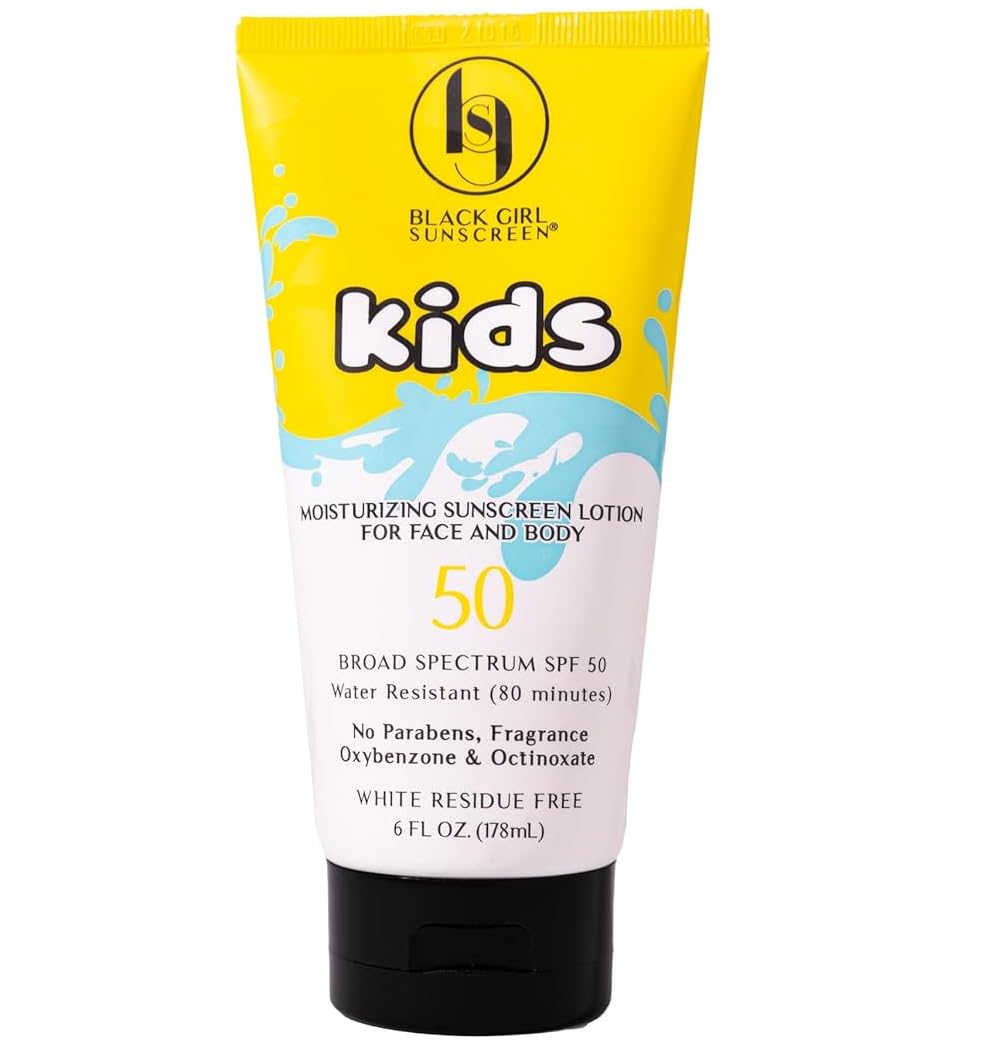 BLACK GIRL SUNSCREEN Kids SPF 50 Lotion front view