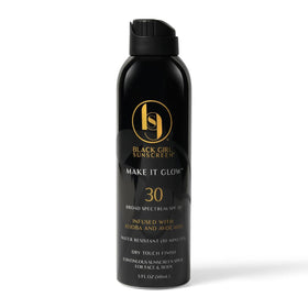 BLACK GIRL SUNSCREEN Make It Glow Spray SPF 30 front view