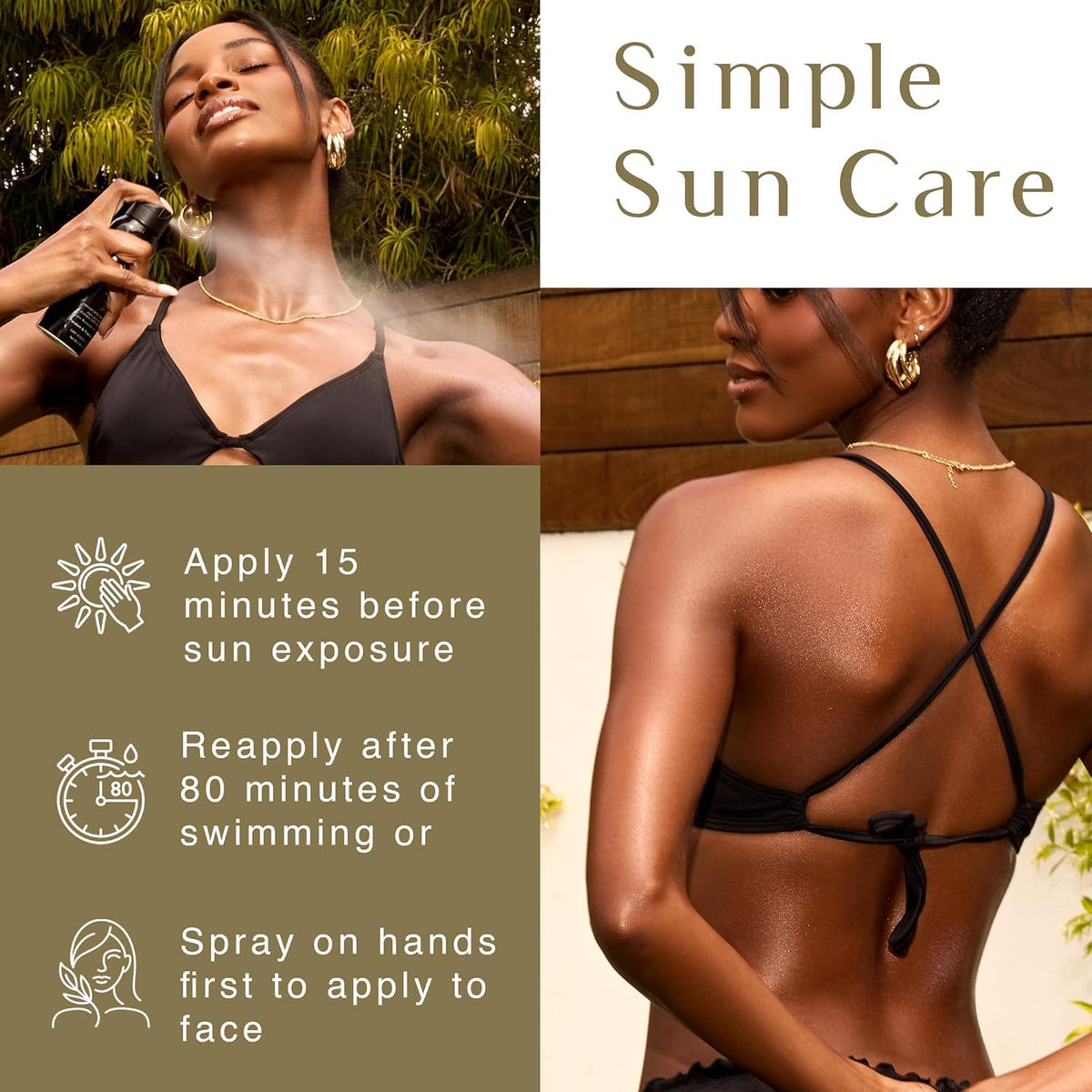 BLACK GIRL SUNSCREEN Make It Glow Spray SPF 30 packaging