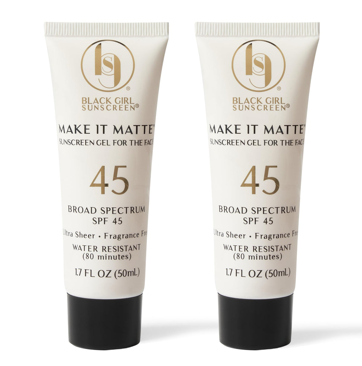 BLACK GIRL SUNSCREEN Make It Matte SPF 45 Gel front view