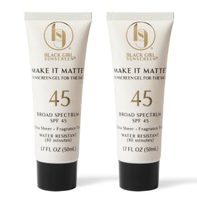 BLACK GIRL SUNSCREEN Make It Matte SPF 45 Gel front view