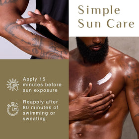 BLACK GIRL SUNSCREEN Men's SPF 30 ingredients list