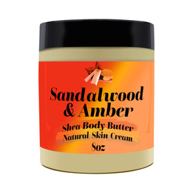 Black Lavish Essentials Ultra-Soft Shea Body Butter 8oz front view