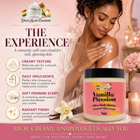 Black Lavish Essentials Ultra-Soft Shea Body Butter 8oz packaging