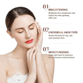Black Rice Exfoliant application on skin