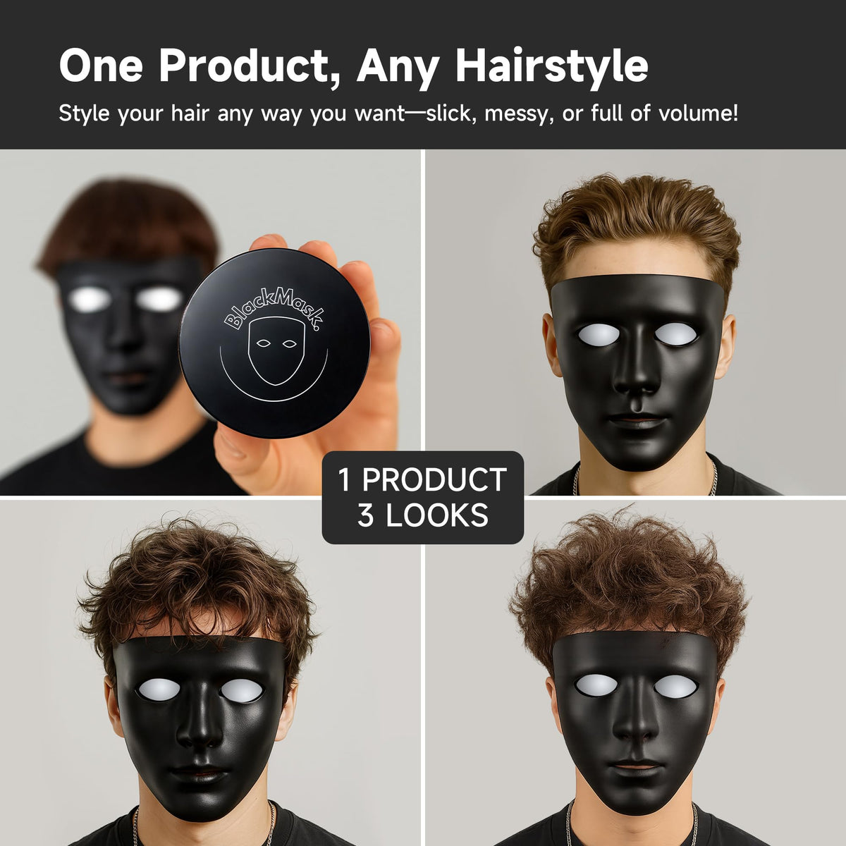 BlackMask Hair Clay texture close-up