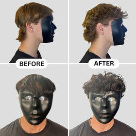 BlackMask Texture Powder for Men application on hair