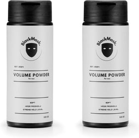BlackMask Texture Powder for Men front view, 90g packaging