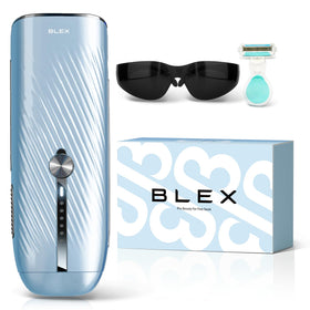 Blex Laser Hair Removal Device front view with power button