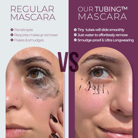 blinc Amplified Tubing Mascara on a makeup table