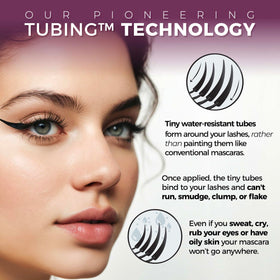 blinc Amplified Tubing Mascara with lashes before application