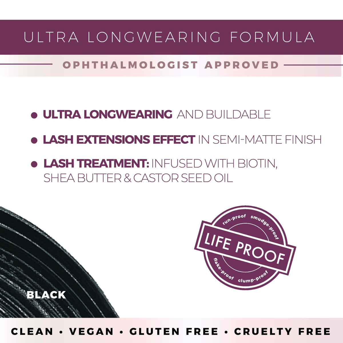 blinc Lash Extension Tubing Mascara packaging front view