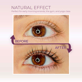 blinc Original Tubing Mascara application on lashes