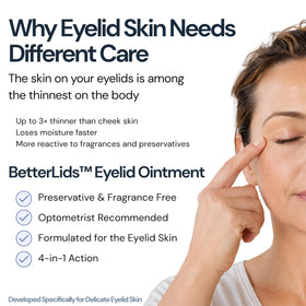 BlinkBetter BetterLids Eyelid Ointment on a clean surface