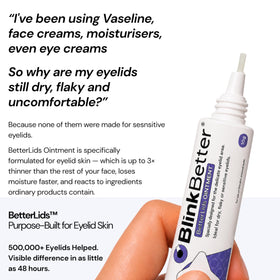 BlinkBetter BetterLids Eyelid Ointment packaging