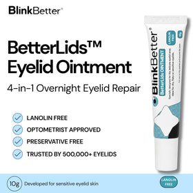 BlinkBetter Eyelid Ointment 10g tube with cap