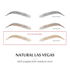 Bliss and Beyond USA eyebrow tattoo stickers application demonstration