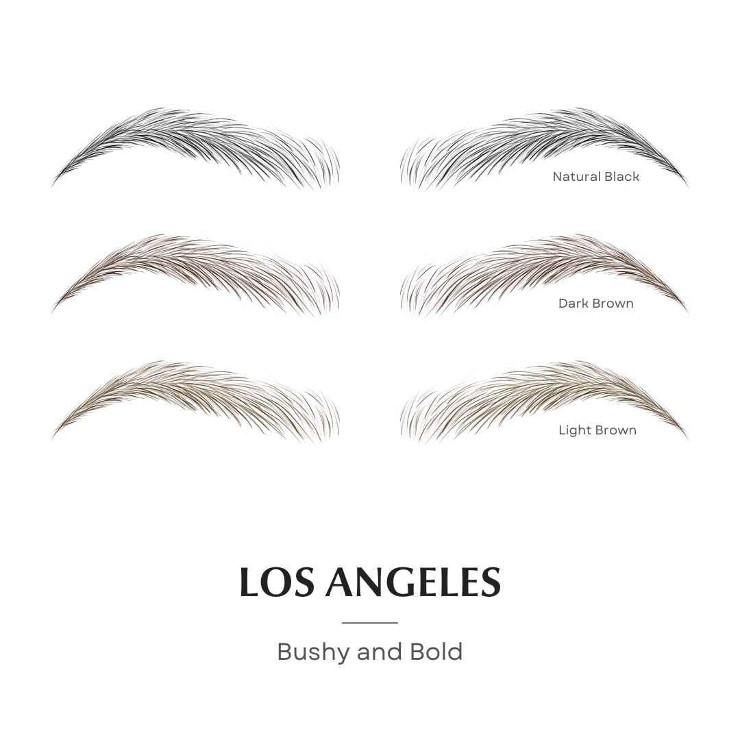 Bliss and Beyond USA Eyebrow Tattoo Stickers application example