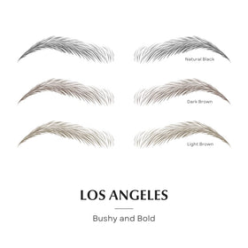 Bliss and Beyond USA Eyebrow Tattoo Stickers application example