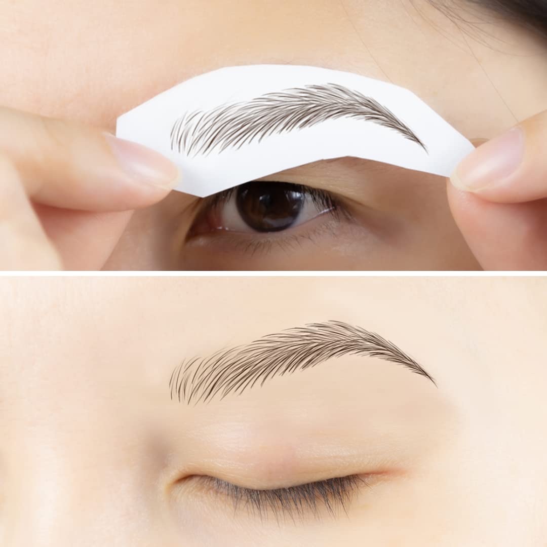Bliss and Beyond USA Eyebrow Tattoo Stickers packaging